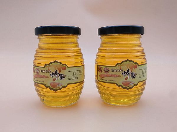 螺丝蜂蜜瓶-玻璃瓶公司